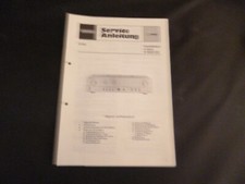 Original Service Manual Schaltplan Grundig V 1000 V1000 GB