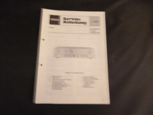 Original service manual - service,