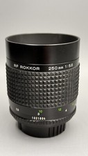 Minolta MD RF Rokkor 250mm 1:5.6 Objektiv - Spiegeltele #1021604-42