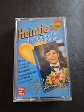 HEINTJE  - DIE STIMME FÜR MILLIONEN - MC MUSIK KASSETTE - ZUSTAND GUT @V11