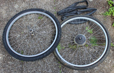 Araya VP-20 MTB Wheelset 26”, Shimano Exage Naben + Schnellspanner