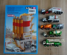 Kibri H0 59801 Frisch Beton AG plus 6 Fahrzeuge, Betonmischer, Betonsilo u Pumpe