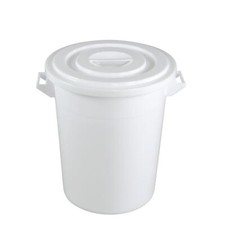 75 Liter Universaleimer mit Deckel lebensmittelecht Futtertonne