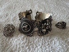 Trachtenschmuck silber antik - trachtenschmuck,