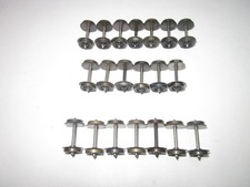 Roco H0 - 20x Gleichstrom Radsatz mit LaufØ 11mm und Spitzlagerachse mit 24,7mm