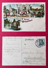 Litho AK Spreewald 1910 Typen