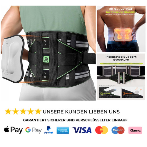 Rückenstützgürtel punkt - rückenstützgürtel, 8-punkt