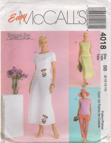 Mccalls schnittmuster 4018 - mccalls,