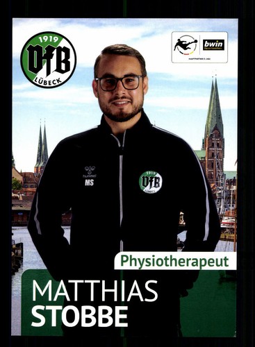 Matthias stobbe autogrammkarte - stobbe,