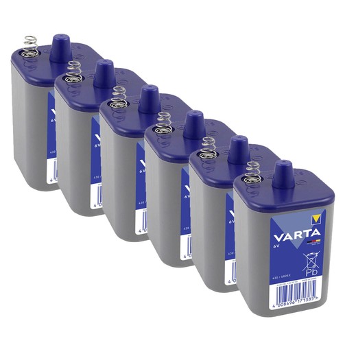 Varta batterie 4r25x - 6x,