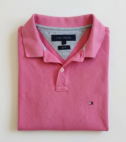 Tommy hilfiger poloshirt rosa - hilfiger,
