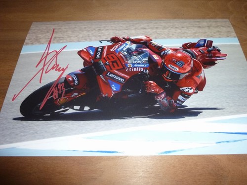 Marc marquez signed 12x8 foto - marquez,