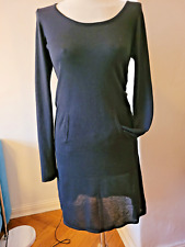 Cinque Kleid Strickkleid Gr. Kleid Strickkleid Seide u. Kaschmir schwarz Gr. S-M