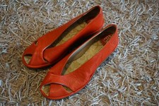 Fly London knallrote Peeptoes sexy 39 bequem ungetragen rockabilly 50ties