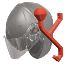 Helmhalter Helm Halterung Motorradhelm Wandhalter Helmhaken * viele Farben *