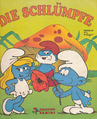 Panini schlümpfe sticker - panini,