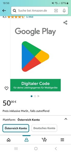 Google play karte - , Österreich
