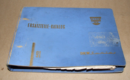 Dkw junior ersatzteilkatalog - dkw,