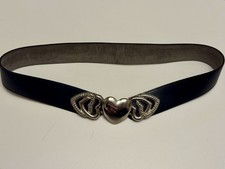 Damen Gr. 75 Gürtel Trachten Herz Leder Trachtenmieder traditionell