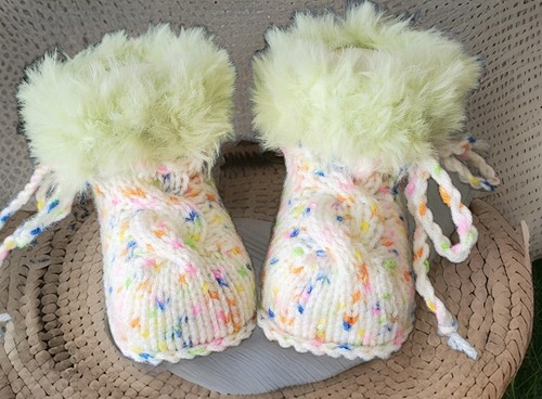 Babyschuhe gestrickt - babyschuhe, ❤️gestrickt
