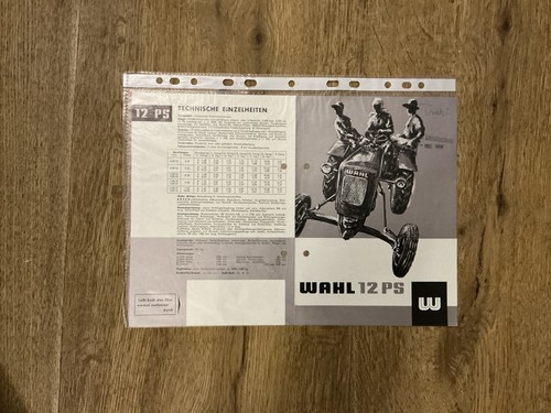 Orig wahl dieselschlepper - orig.,