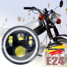 LED Scheinwerfer E24 Plug&Play für Simson S51 S50 Schwalbe STAR KR51/2 Sperber
