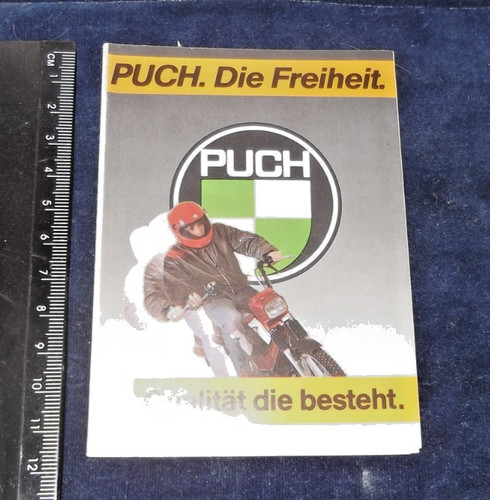 Puch kleines faltprospekt - kleines, mit