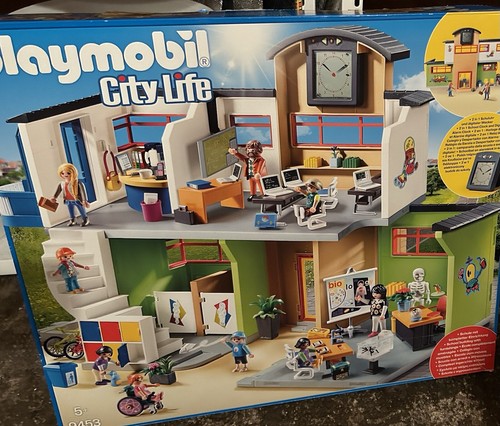 Playmobil große schule mit - playmobil,