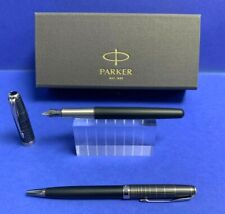 Parker Sonnet Contort Black Cisele PT Füllhalter, Kugelschreiber Special Edition
