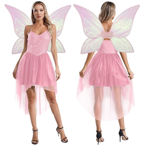 Damen fee pailletten - de,