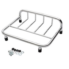 Gepäckträger chrom Kofferträger Montage Topcase Koffer Motorrad Quad Trike Moped