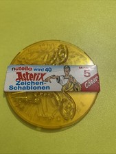 Nutella Werbung Werbeartikel Schablone Asterix No. 5 Cäsar 1990er Selten Rar