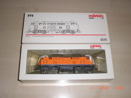 Märklin 8378 hamo diesellok - märklin,