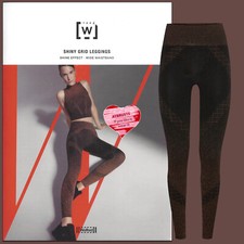 Wolford Shiny Grid Leggings