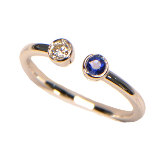 Diamantring ct weissgold - diamantring, 0,12