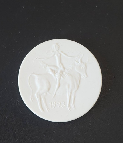 Meissen porzellan medaille - meissen,