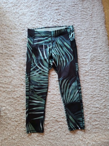 Schwarze sportleggins mit - sportleggins,