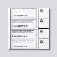 Siedle 2544228 Tastenmodul 4