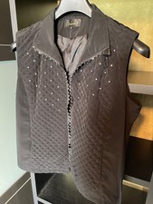 Damen-Jacke mit Strasssteine - von Marke Vercotti, schwarz , Gr. L gebraucht