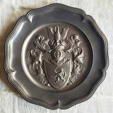 Zinnteller/Wandteller, Wappen