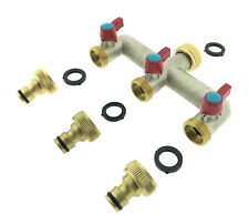 3-Wege Messing Wasserhahn