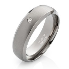 Verlobungsring mit echtem