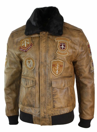 Herrenjacke 100 echtleder - herrenjacke, 100%