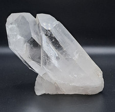Bergkristall zwei spitzen