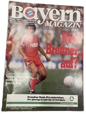 FC Bayern München Magazin Stadionzeitung 1982 (Derby gg. FCN)