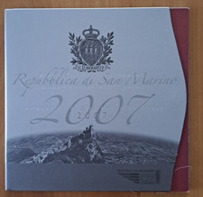 Blisterverpackung San Mariono 2007 "leer"