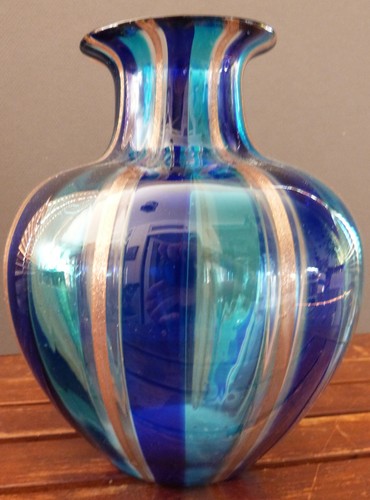 Murano glas vase weiß - , weiß/