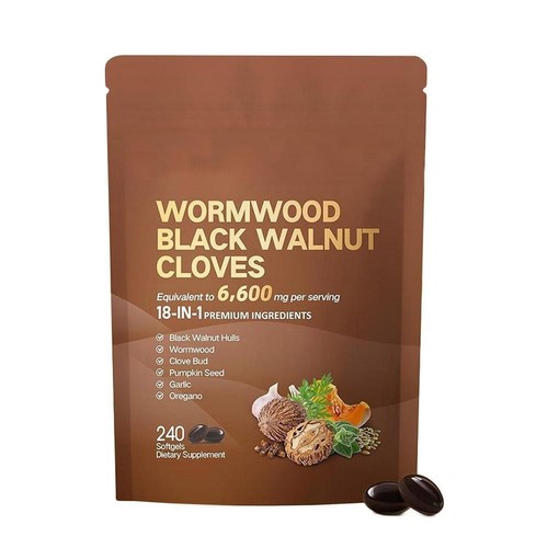 Wormwood black walnut clove - walnut,