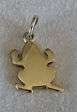 Dodo Pomellato Frosch Charm 18kt 750er Gelbgold Anhänger großes Modell SELTEN?