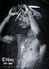2 PAC TUPAC SHAKUR FLAGGE